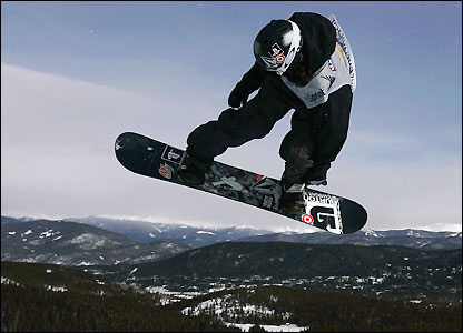 Snowboarder Shaun White